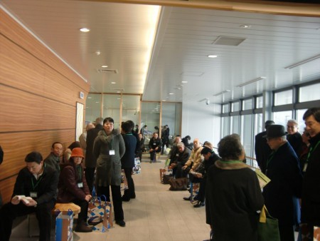 さあ、出発・・・の前のひととき