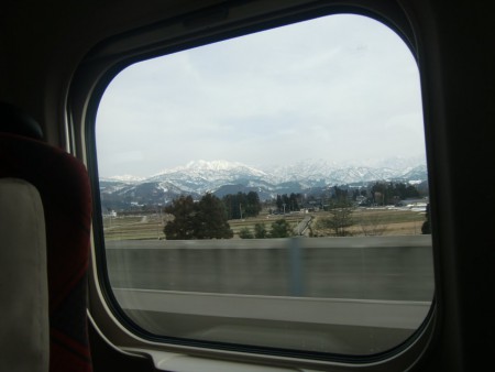 窓から眺めるとこんな感じ